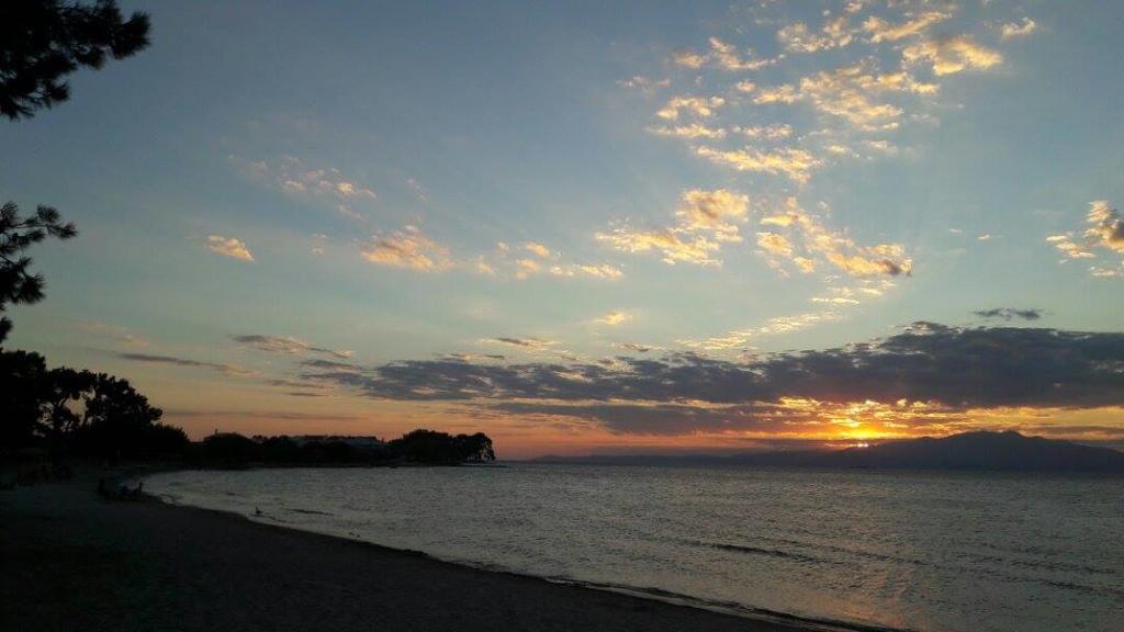 Sikoudis Gorgona Beach Skala Rachoni  Dış mekan fotoğraf