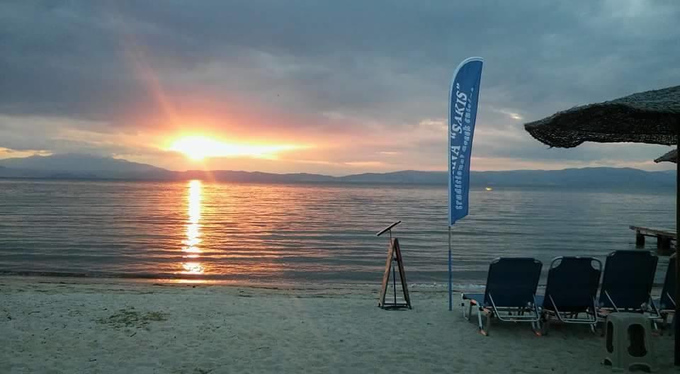 Sikoudis Gorgona Beach Skala Rachoni  Dış mekan fotoğraf